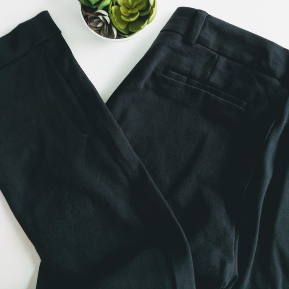 Land's End Black Stretch Trousers Dress Pants - Picture 5 of 5